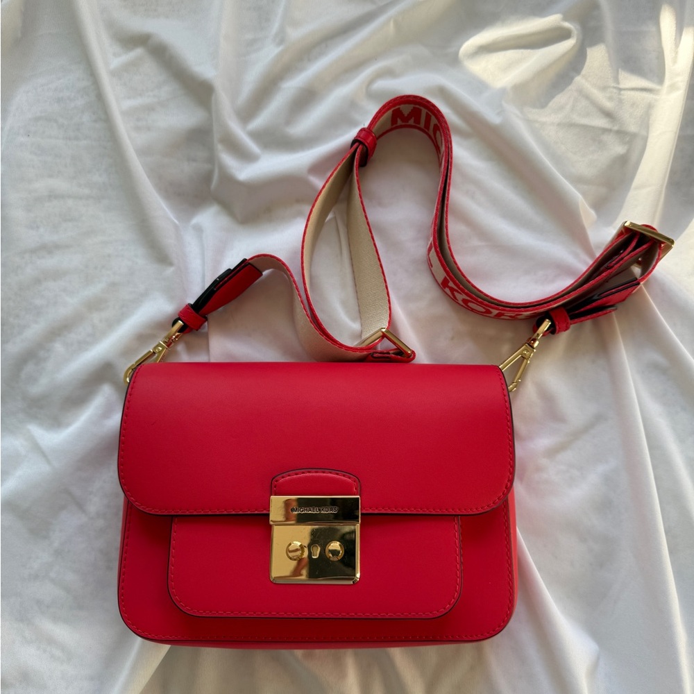 Michael Kors Bold Red Crossbody Bag
